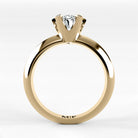 Anillo de Compromiso Magno - Oval en oro amarillo - vista 3