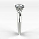 Anillo de Compromiso Magno - Princess en oro blanco - vista 2