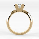 Anillo de Compromiso Magno - Princess en oro amarillo - vista 3