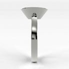 Anillo de Compromiso Eclipse - Marquesa en oro blanco - vista 2
