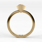 Anillo de Compromiso Eclipse - Marquesa en oro amarillo - vista 3