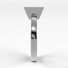 Anillo de Compromiso Eclipse - Princess en oro blanco - vista 2