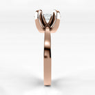 Anillo de Compromiso Amapola - Marquesa en oro rosa - vista 2