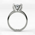 Anillo de Compromiso Amapola - Marquesa en oro blanco - vista 3