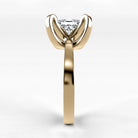 Anillo de Compromiso Amapola - Princess en oro amarillo - vista 2
