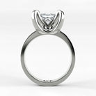 Anillo de Compromiso Amapola - Princess en oro blanco - vista 3