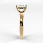 Anillo de Compromiso Verona - Esmeralda en oro amarillo - vista 2