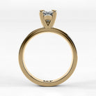 Anillo de Compromiso Verona - Marquesa en oro amarillo - vista 3
