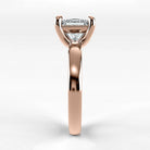 Anillo de Compromiso Verona - Princess en oro rosa - vista 2