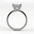 Anillo de Compromiso Verona - Princess en oro blanco - vista 3