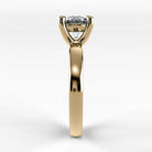 Anillo de Compromiso Verona - Redondo en oro amarillo - vista 2