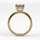 Anillo de Compromiso Verona - Redondo en oro amarillo - vista 3