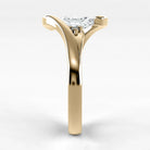 Anillo de Compromiso Giro - Marquesa en oro amarillo - vista 2