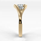 Anillo de Compromiso Giro - Princess en oro amarillo - vista 2