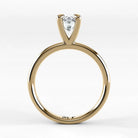 Anillo de Compromiso Esencia - Marquesa en oro amarillo - vista 3