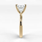 Anillo de Compromiso Esencia - Princess en oro amarillo - vista 2