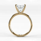 Anillo de Compromiso Esencia - Princess en oro amarillo - vista 3