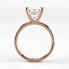 Anillo de Compromiso Esencia - Princess en oro rosa - vista 3