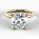 Anillo de Compromiso Esencia - Redondo en oro amarillo - vista 1